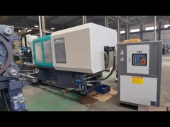 পিপি পিই পিভিসি পাইপ ফিটিং প্লাস্টিক ইনজেকশন ছাঁচনির্মাণ মেশিন 6.0*1.6*2.1M